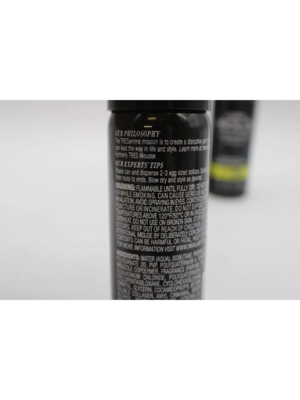 NEW Set Of 3 TRESemmé Extra Hold Volumizing Styling Mousse 2oz Level 4 Hold